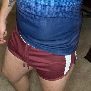 Men's Short Mesh Athletic Shorts